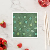Serviette En Papier Vert Éffrayant Halloween effrayant Zombie Fun (En situation)