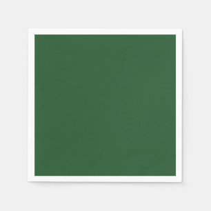 Serviette En Papier Vert foncé