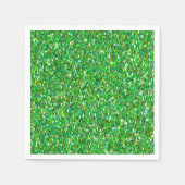 Serviette En Papier Vert Noël (Devant)