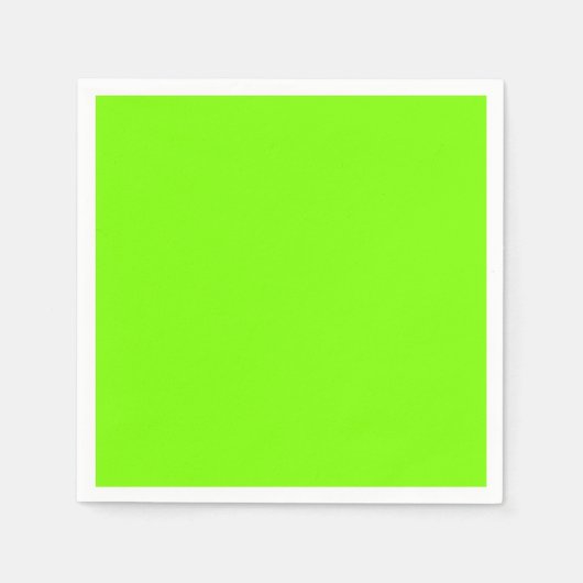 Serviette En Papier Vert UFO (Devant)
