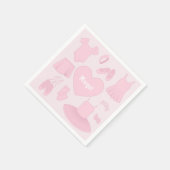 Serviette En Papier Vêtements de Ballet Papier Napkin - Arrière - plan (Coin)