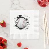 Serviette En Papier Vêtements de baseball - Baseball (En situation)