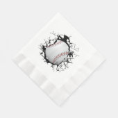 Serviette En Papier Vêtements de baseball - Baseball (Coin)