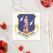 Serviette En Papier Vétéran militaire de l'armée de l'air (En situation)