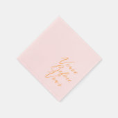 Serviette En Papier Veuve avant vows (Coin)
