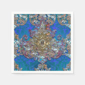 Serviette En Papier Veyla Joy Elegant Monogramme (Devant)