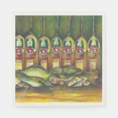 Serviette En Papier Viande sucrée (Devant)