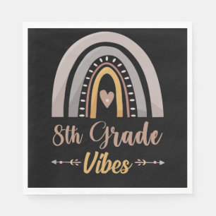 Serviette En Papier Vibe 8e année rentrée scolaire huitième année