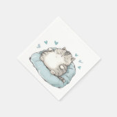 Serviette En Papier Vibes Chubby Chat Chill (Coin)