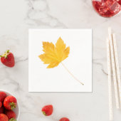 Serviette En Papier Vibes d'automne (En situation)