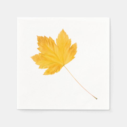 Serviette En Papier Vibes d'automne (Devant)