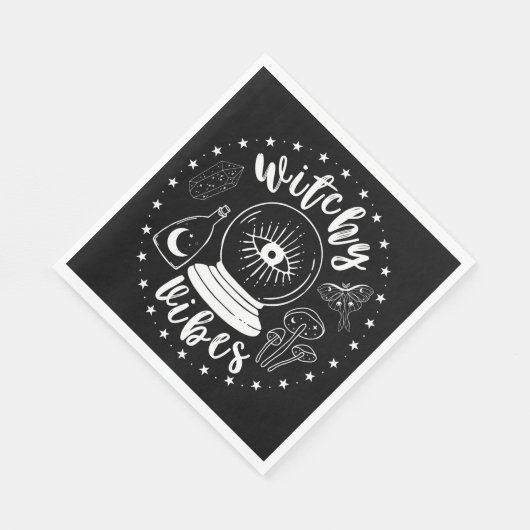 Serviette En Papier Vibes de cuisine serviettes (Coin)