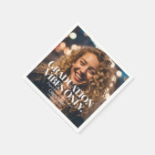 Serviette En Papier Vibes de graduation seulement Papier (Coin)