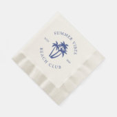 Serviette En Papier Vibes d'été (Coin)
