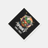 Serviette En Papier Vibes éffrayantes uniquement (Coin)