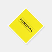 Serviette En Papier Vibes Minimales (Coin)
