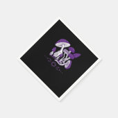 Serviette En Papier Vibes Whimsigoth de champignons (Coin)