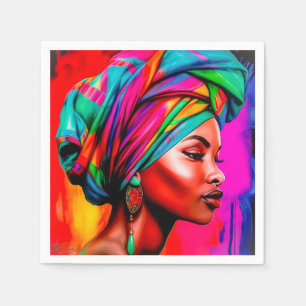 Serviette En Papier Vibrant Beauty Series 1