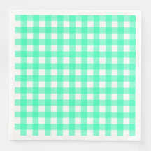 Vichy Bleu Turquoise