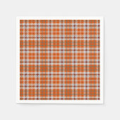 Serviette En Papier Vichy d'automne (Devant)