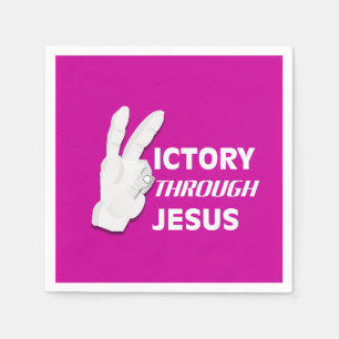 Serviette En Papier Victoire par Jésus II