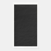 Serviette En Papier Vide Créez votre propre - Noir (Devant)