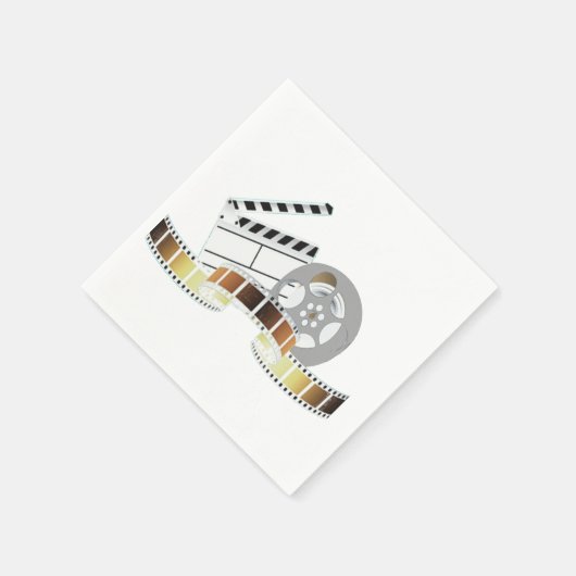 Serviette En Papier Vidéo bobine et carton papier serviettes (Coin)