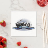 Serviette En Papier Vidéo bobine et carton papier serviettes (En situation)