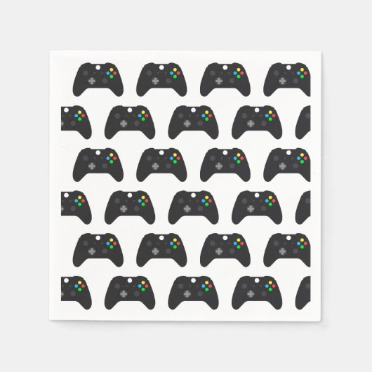 Serviette En Papier Video Games Gaming (Devant)