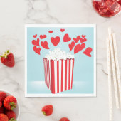 Serviette En Papier Vidéo Papier Popcorn (En situation)