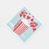 Serviette En Papier Vidéo Papier Popcorn (Coin)