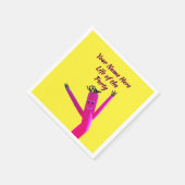 Serviette En Papier Vie de la fête (Coin)