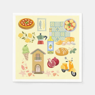 Serviette En Papier Vie rurale en Italie