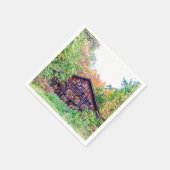 Serviette En Papier Vieille grange à l'automne (Coin)