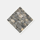 Serviette En Papier Vieille texture murale en pierre (Coin)