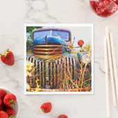 Serviette En Papier vieilles serviettes de camion de ferme (En situation)