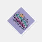 Serviette En Papier Vierge (Coin)