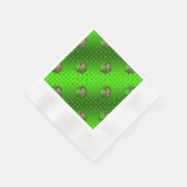 Serviette En Papier Vierge (Coin)