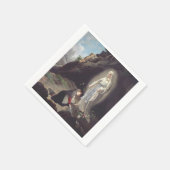 Serviette En Papier Vierge Marie de Lourdes (Coin)