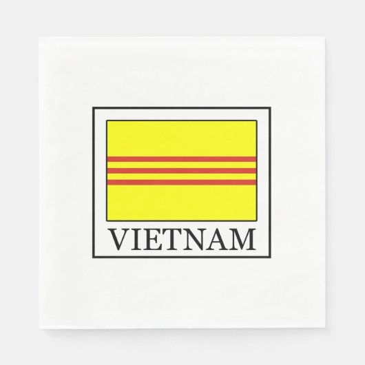Serviette En Papier Vietnam (Devant)