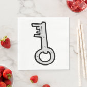 Serviette En Papier Vieux (En situation)