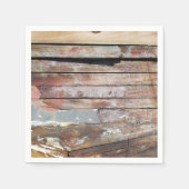 Serviette En Papier Vieux bois rustique bateau en bois plank (Devant)