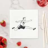 Serviette En Papier Vieux Jours Hurdler (En situation)