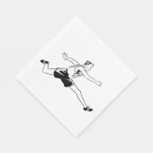 Serviette En Papier Vieux Jours Hurdler (Coin)
