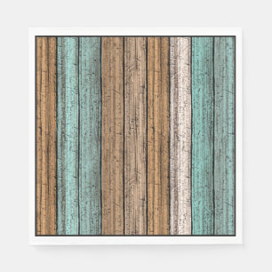 Serviette En Papier Vieux Vintage Patiné Planes Motif