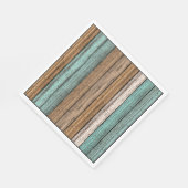 Serviette En Papier Vieux Vintage Patiné Planes Motif (Coin)