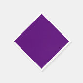 Serviette En Papier Vigne solide violet (Coin)