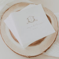 Vignes intemporelles Cimier beige Mariage Monogram