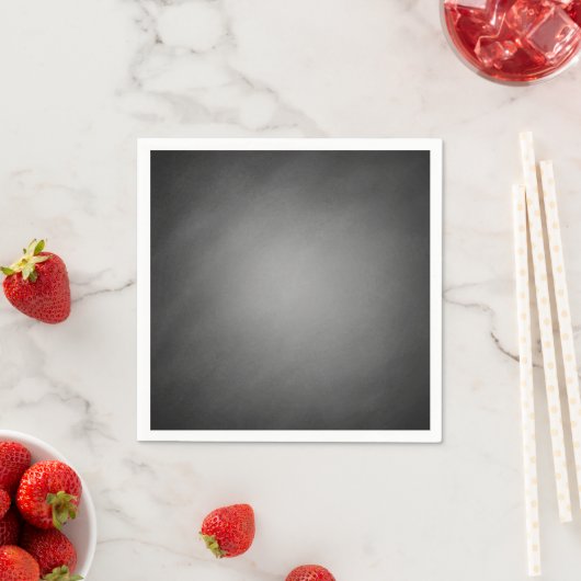 Serviette En Papier Vignette Chalkboard tendance (En situation)