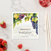 Serviette En Papier Vignoble châteauneuf d'été enterrement de vie de j (En situation)